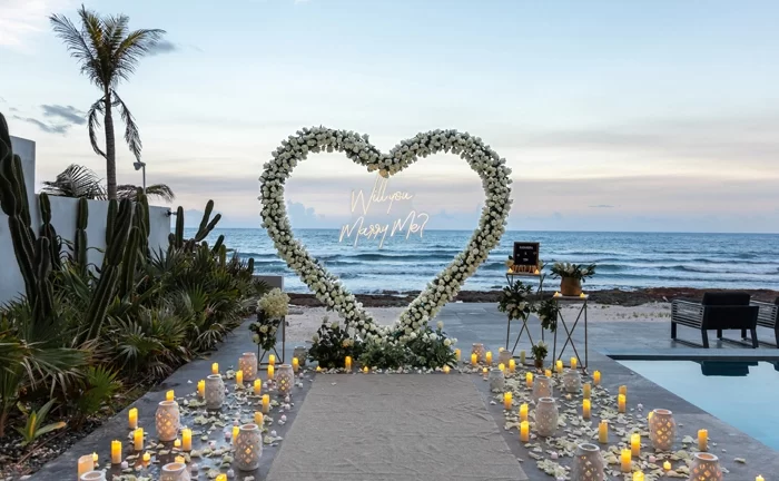 romantic beach proposal ideas